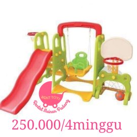 PASO SLIDE AND SWING SET 3IN1