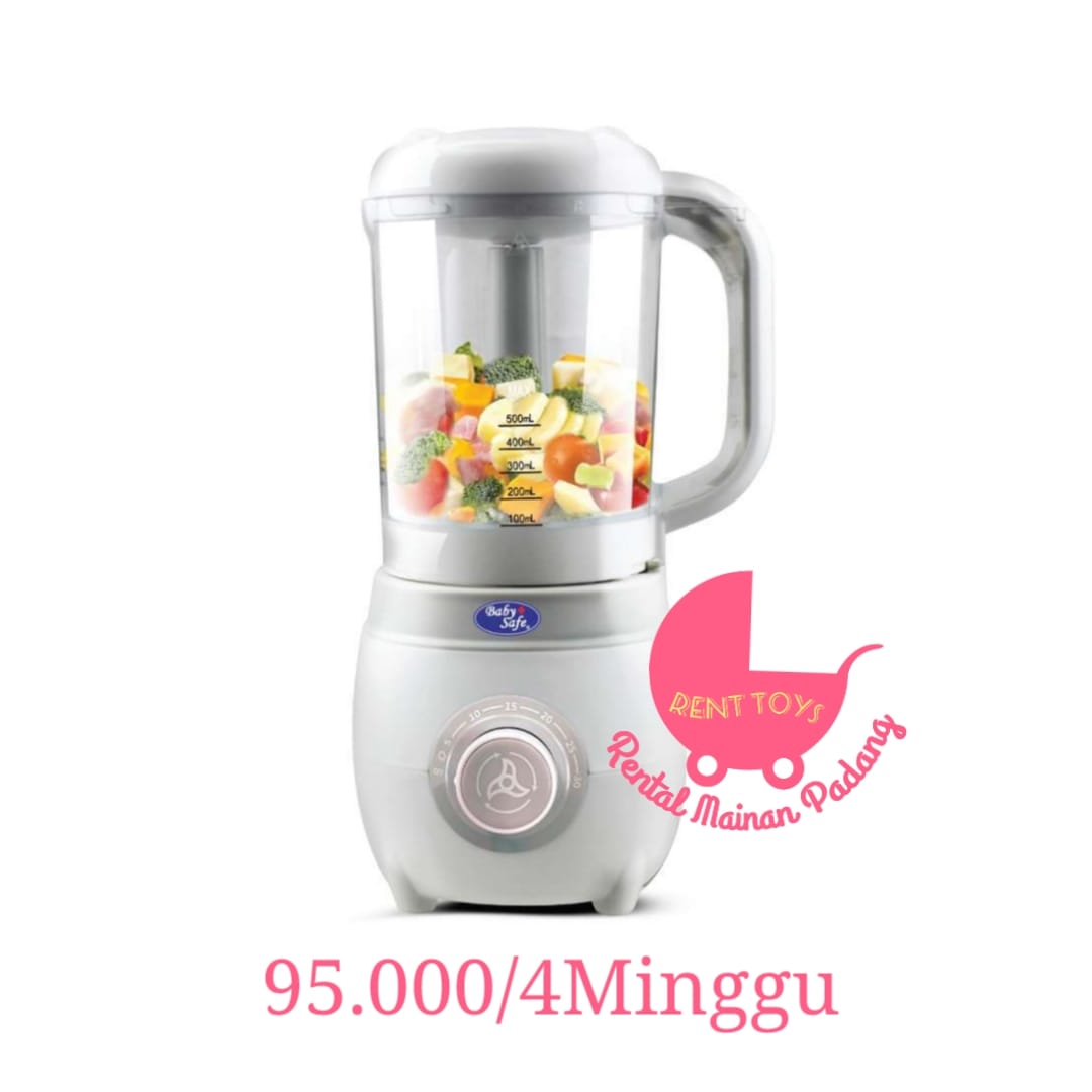 BABY SAFE 6 IN 1 BABY FOOD MAKER / BABY FOOD PROCESSOR ( STEAM BLENDER )
